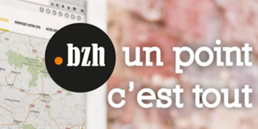 Votre nom en .bzh pour 20 € jusqu’au 15 juin