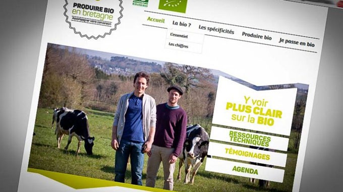 Un site pour produire bio en Bretagne