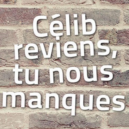 Célib, s’il te plaît reviens … tu nous manques !