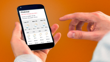 Météo Concept a créé une application Météo Bretagne gratuite