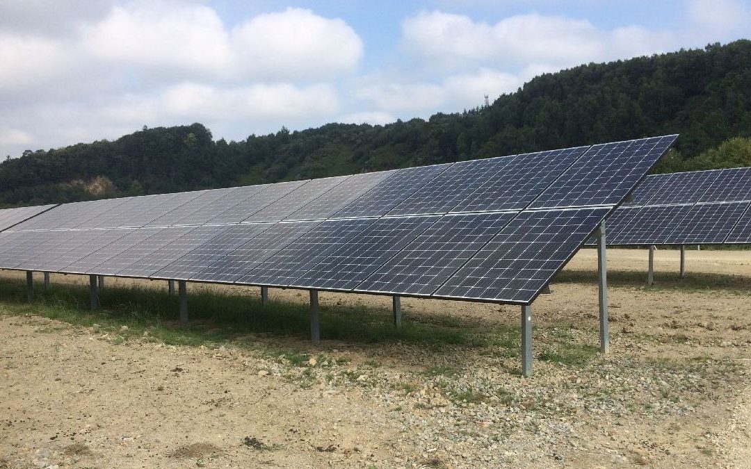 La plus grande centrale solaire bretonne inaugurée à Baud