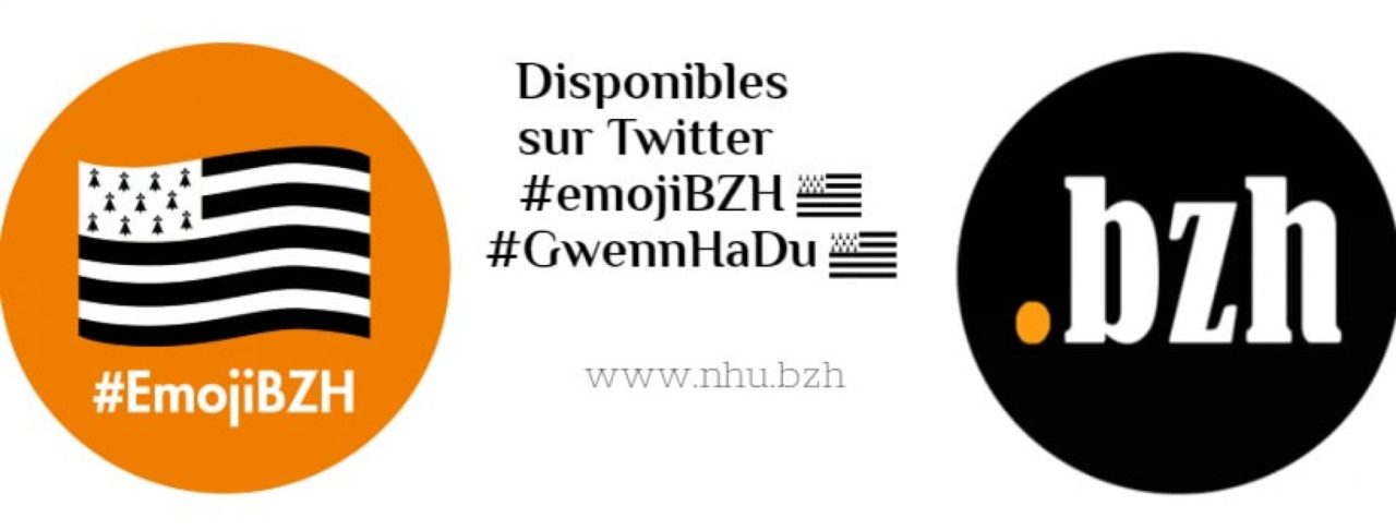 L’émoji BZH Gwenn ha du disponible sur Twitter