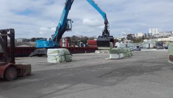 Le port de Brest inaugure un nouveau trafic avec Les Recycleurs bretons