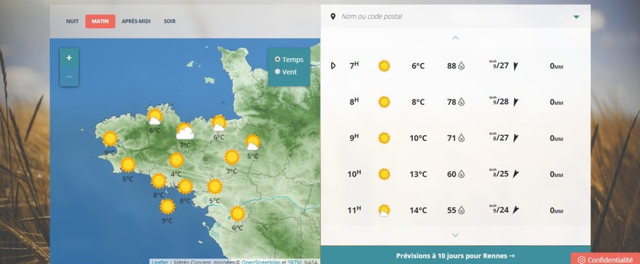 Météo Bretagne lance son nouveau site internet !