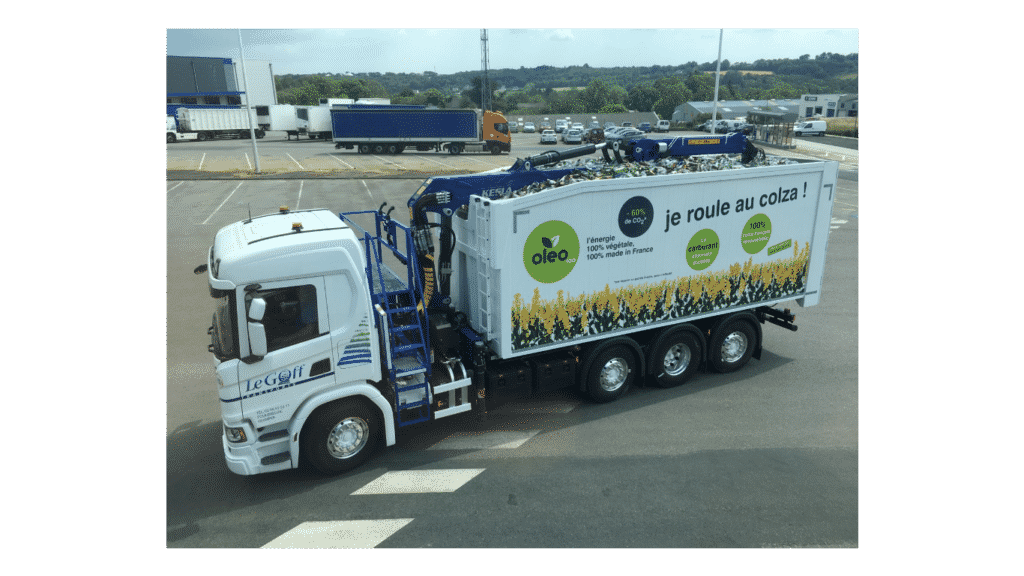 Transports Le Goff choisissent Scania biodiesel