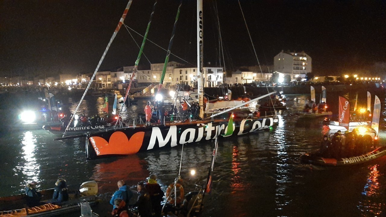 Le chantier naval CDK Technologies sur les trois marches du podium du Vendée Globe