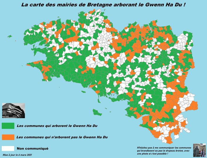 594 mairies avec le gwenn-ha-du