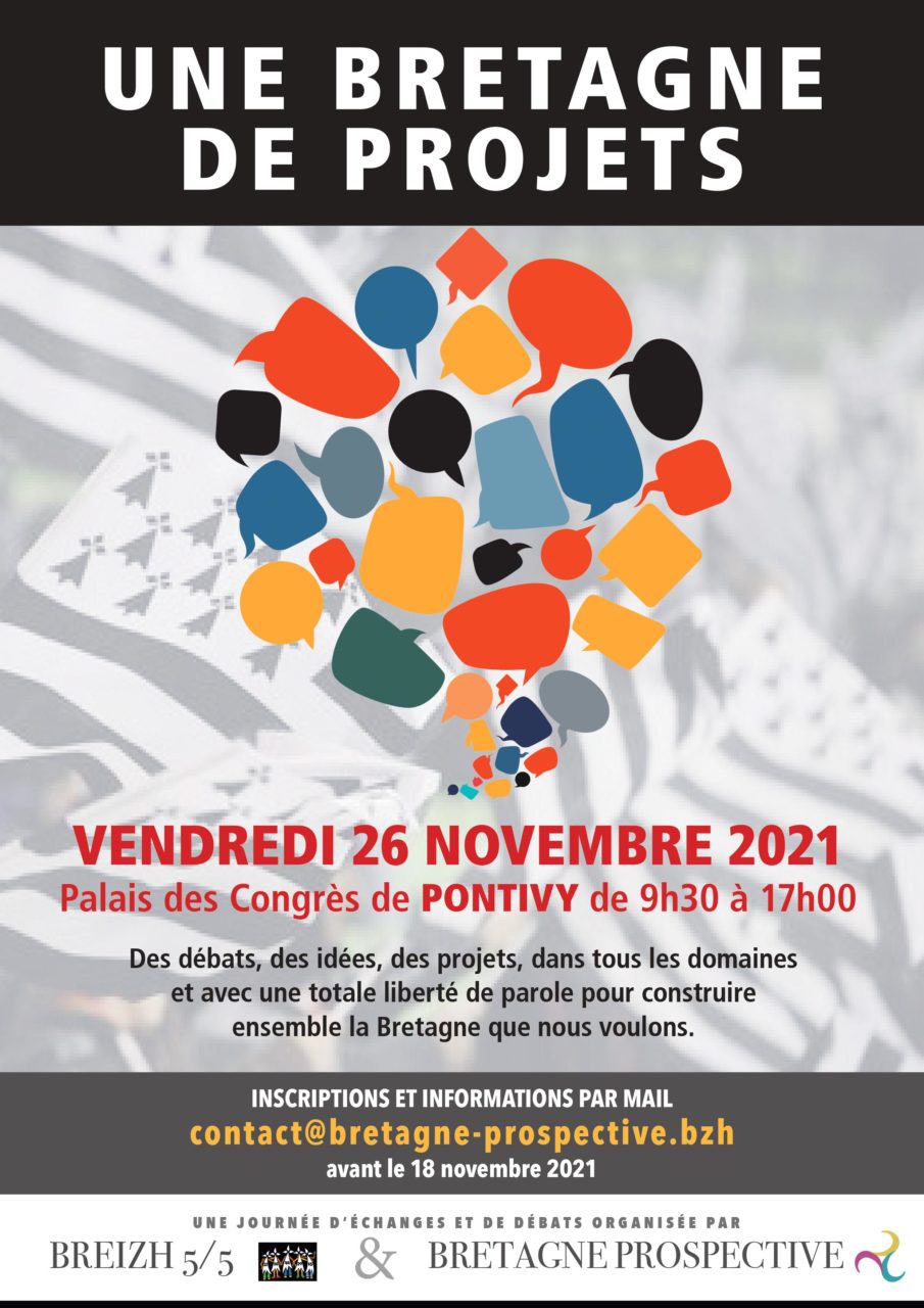 Venez à Pontivy le 26 novembre découvrir une Bretagne de projets