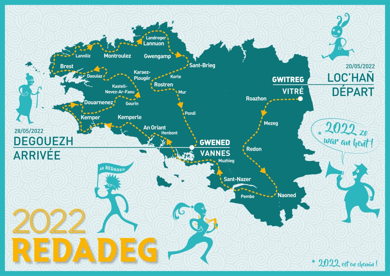 Redadeg : réservez votre km pour 2022