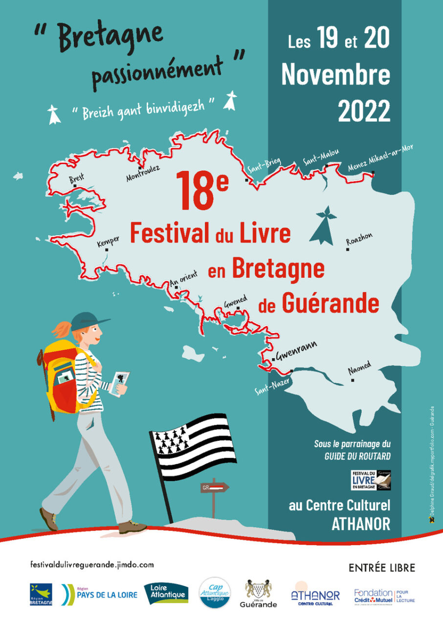 Festival du livre en Bretagne de Guérande, 19 & 20 Novembre 2022